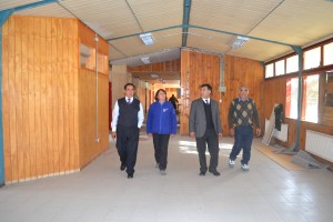 visita obras Liceo cerro castillo