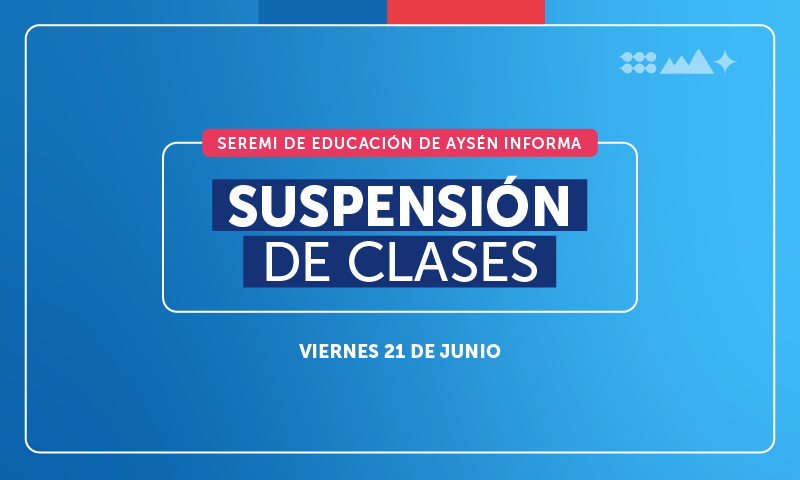 Suspensión de clases Aysén